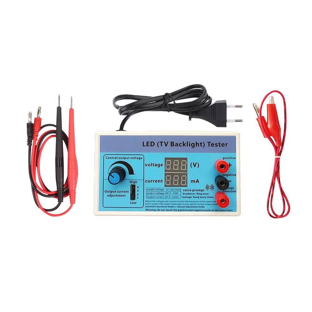 Тестер подсветки LED экрана, тестер ЖК-телевизора, тестер светодиодной лампы, световая панель, тестер светодиодного освещения с евровилкой