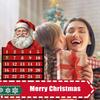 Деревянный календарь обратного отсчета 24 дня Декор Игрушка Календарь обратного отсчета до праздника Отпуск Классная комната Офисы Стол Дети Малыш
