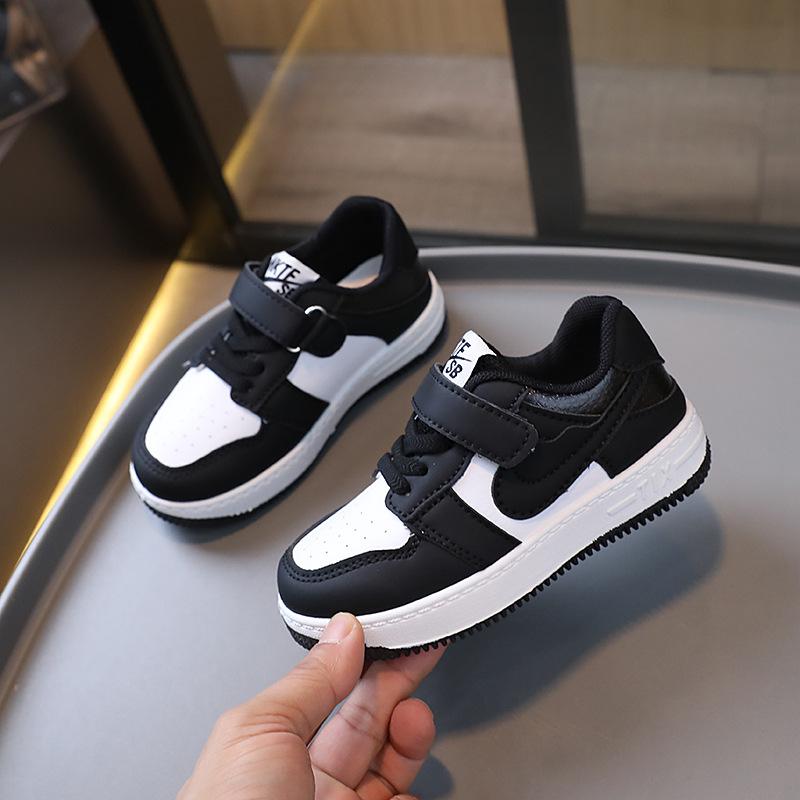 2025 осень Данк черно-белая панда детские кроссовки мальчики кеды Чикаго для малышки школьные белые туфли