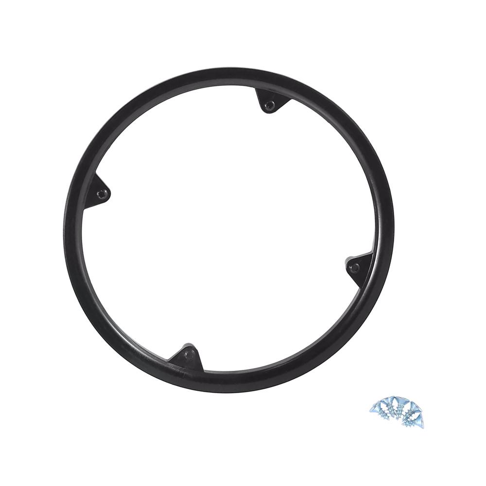 48-Teeth 12cm Bicycle Crankset Cover Chain Protection Black 4-Hole