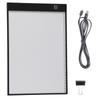 A4 LED Art Board Light Pad Tracing Drawing Table Board 3-mode Dimming Separate Type