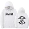 Мужские и женские худи SAMCRO, модный дизайн бренда для осени и зимы, это повседневные и спортивные пуловеры и топы
