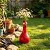 Big Eyed Chicken Resin Vase Garden Outdoor Decoration Flower Arrangement Cute Animal Cartoon Sculpture Craft Ornament