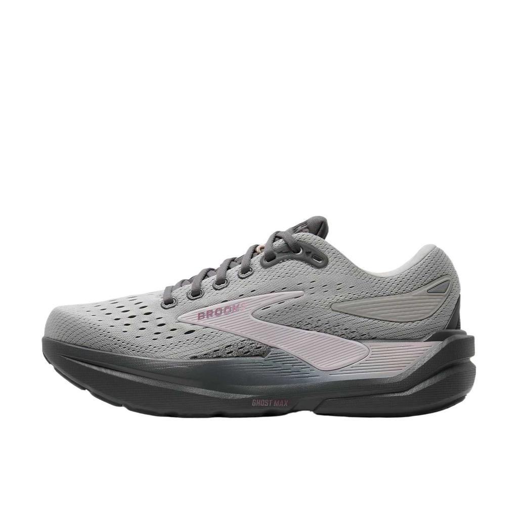 Brooks Ghost Max 3 Скругленный носок На шнуровке Удобные Амортизация Поддержка Баланс Низкие Кроссовки для бега Женские кроссовки 120457-1B-062