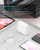 USB c 60W 100w PD Кабель USB C на USB C для MacBook Air, Mac Book Pro, Type C Шнур для Нового iPad Pro 12.9/11, Air 4/5, Mini 6