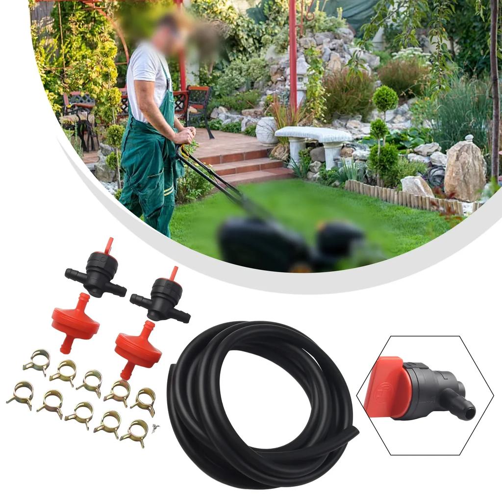 Tools Fuel Line Hose Home Valve Clips Compact Equipment Long-lasting Multi-functional OD Pipeline For Craftsman