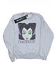Girls Maleficent Cropped Head Sweatshirt