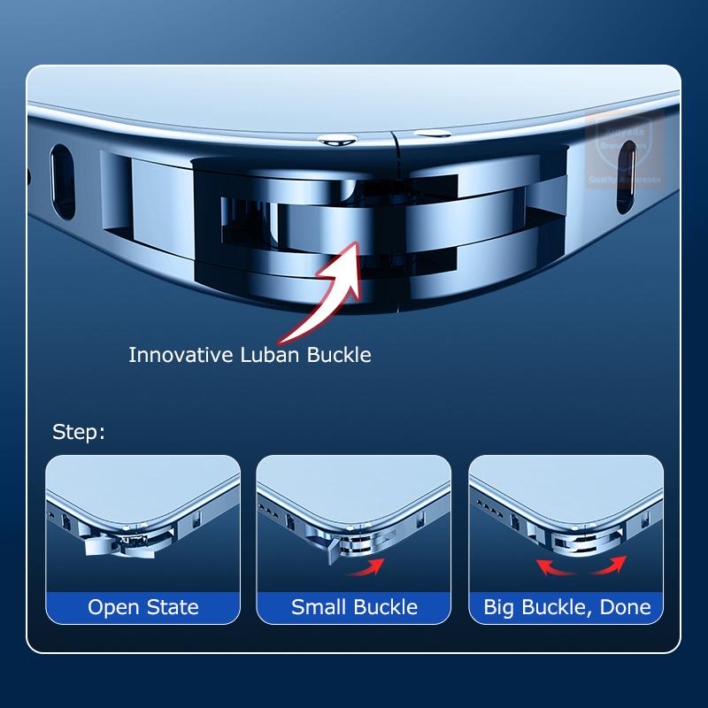 Магнитный чехол для iPhone 11 12 13 14 Pro Max, прозрачная задняя крышка Magsafe для iPhone 13 Pro Max 12, металлический каркас, бампер, линза для телефона, стекло