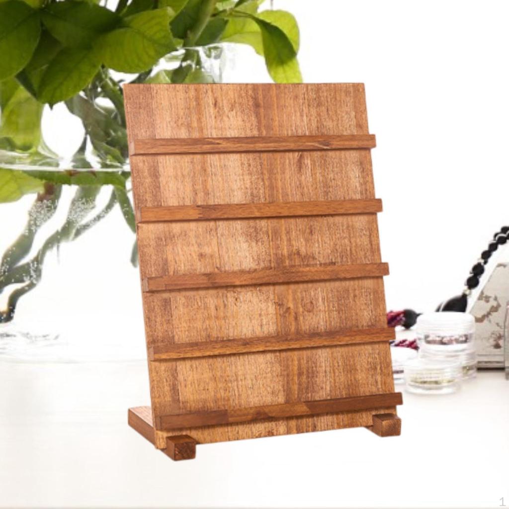 Подставка для сережек с карточками, многослойная, многоцелевая, витрина для дизайна ногтей