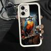 Bird Oil Painting Style Soft Phone Case for Xiaomi Poco X7 X6 X5 Pro X4 Gt X3 F7 Ultra M8 M7 Redmi 15C 15 14C 13 13C 12 12C 10 1