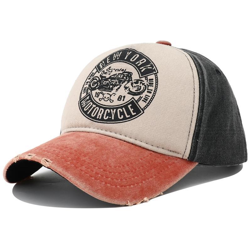 Snapback Adjustable Panel 5 York New Brand Latest Fresh Vintage School Old Man For Hat Cap Baseball Cotton Print Motorcycle Designer Hats Women