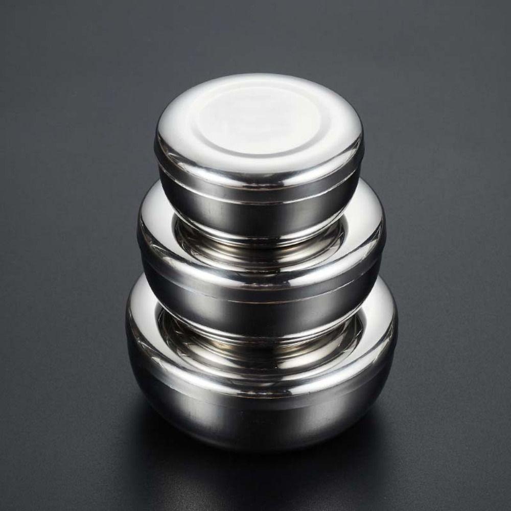 Unbreakable Korean Rice Bowl Stainless Steel Pickle Container Kitchen Tool Ramen Bowl Children