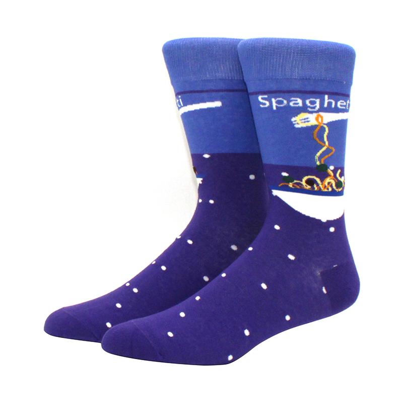 Новые мужские носки бренда Diamond Ramen Astronaut Pattern Hip hop Cool Socks для мужчин зимние толстые длинные носки для скейтбординга смешные цветные