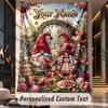 Valentine Love (50) Theme Custom Tapestry Personalized Custom Name Text Wall Hanging Tapestry Home Decor Background Cloth