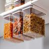 New Stretchable Organizer Refrigerator Drawer Basket Pull-out Adjustable Drawers Spacer Layer Food Fresh Grain Nuts Storage Rack