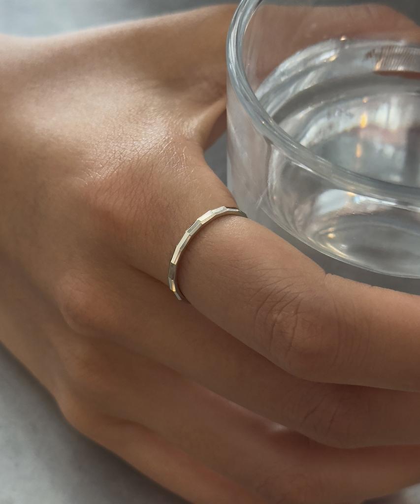 Faye 14K Cliff Ring (D Type)