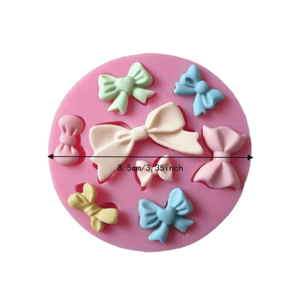 Small Bow Shape Bowknot Silicone Mold 3D Shape DIY Baking Tool Fondant Cake Mold DIY Craft