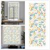 Наклейка на окно, Затемняющая оконная пленка, Красочный дизайн листьев, Метод электростатического клея, Современный