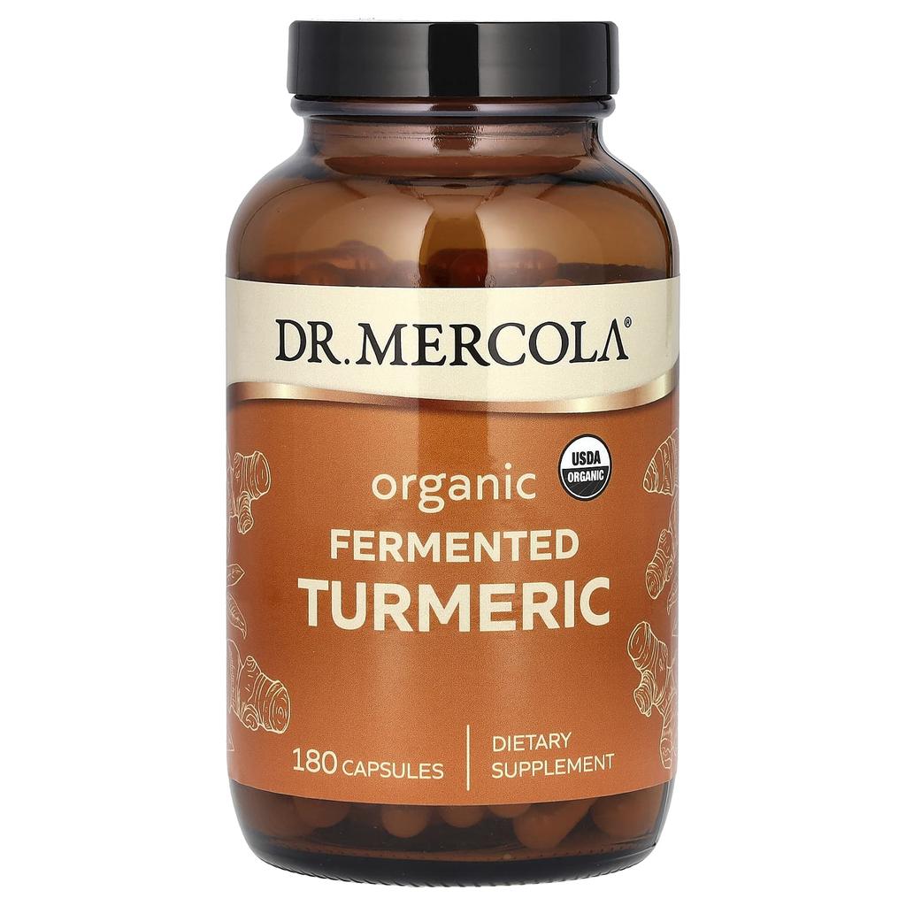 Dr. Mercola Fermented Turmeric, 180 Tablets