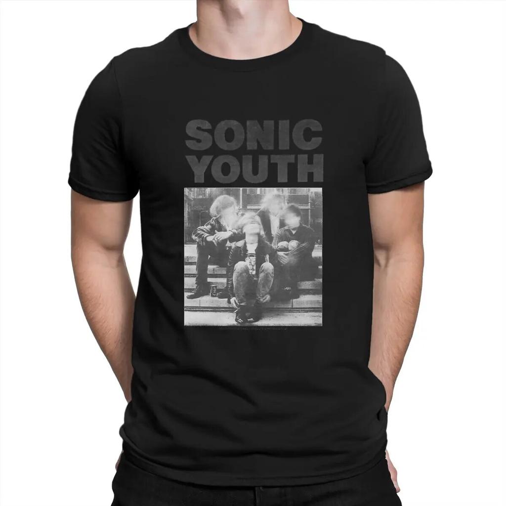 The American Rock Band Of The 1980s Hip Hop TShirt Sonic Youth Leisure T Shirt Hot Sale T-shirt For Unisex Women