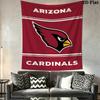 Arizona Cardinals Wall Tapestry Aesthetic Wall Hanging Printed Fabric Blanket Decorative Tapestries for Bedroom Living Room Home Decor