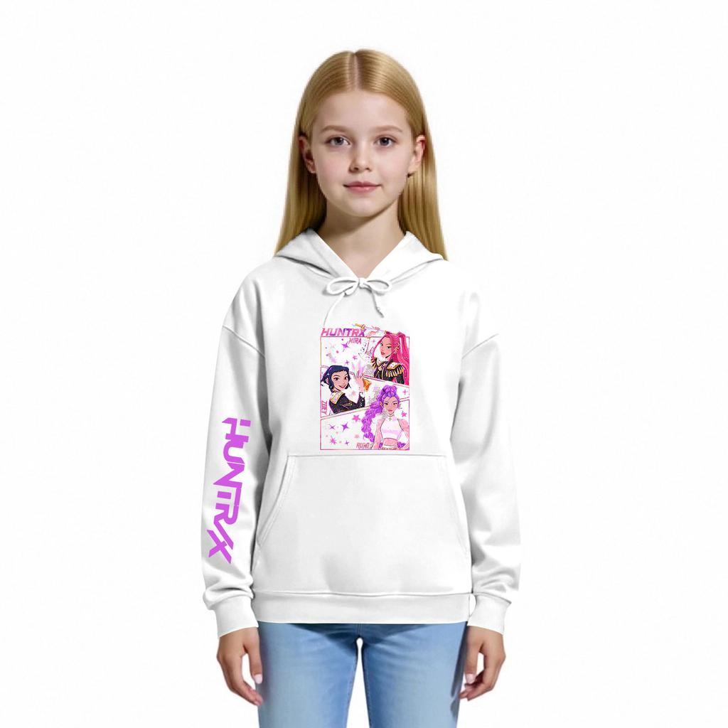Children's Hoodie Boys And Girls Fashion Printed Long-sleeved Hoodie