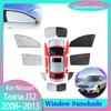 Полностью закрывающие солнцезащитные шторки для Nissan Teana Maxima J32 2008~2013 Задние боковые окна Солнцезащитный козырек-шторка Переднее лобовое стекло Коврик Аксессуар