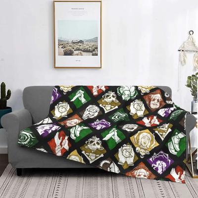 DBD Perks Dead By Daylight Horror Survival Видеоигры Одеяло Флис Весна Осень Пледы Одеяла для Кровати Уличный Ковер Часть