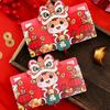Creative 2/6/8/10 Folding Red Packets 2026 CNY Cash Gift Bag Birthday Wedding Horse Spring Festival Red Envelope