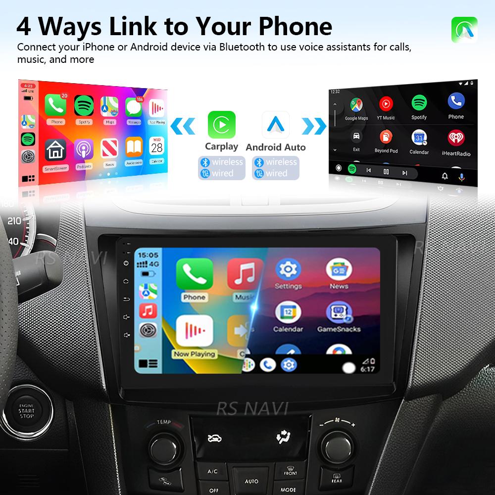 Android 16 pour Suzuki Swift 4 2011-2016 2017 Carplay Auto Radio de Voiture Multimédia GPS DSP Autoradio Stéréo Caméra 360° Snapdragon