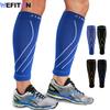 Wefiton 1Pair Calf Compression Sleeves Men Women - Leg Compression Sleeve Footless Socks - Shin Splint Relief Fitness Running