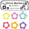 Принадлежности для шитья Фиксирующие маркеры петель Вязание крючком в форме цветка Фиксирующие маркеры петель