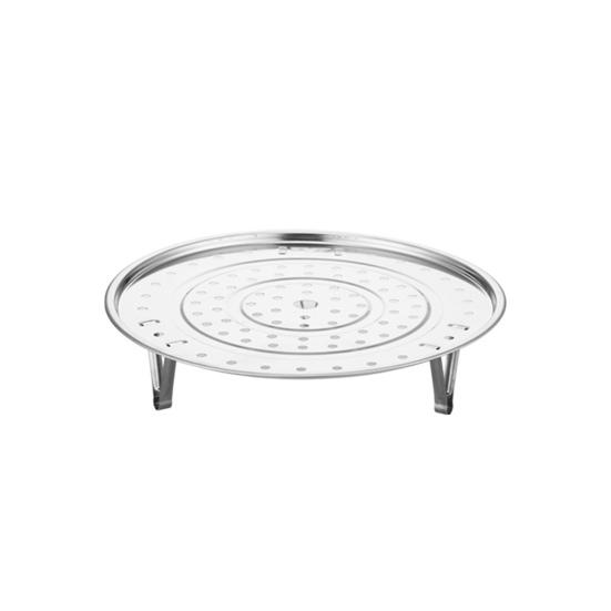 Подставка для пароварки из нержавеющей стали со съемной подставкой Штабелируемая многофункциональная термостойкая кухонная подставка для приготовления еды Корзина для пароварки