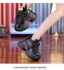 Inner Height Increase Dad Shoes Women's Spring and Autumn New Versatile Velvet Platform Casual Sports Shoes