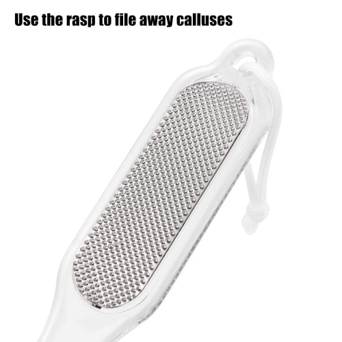 VOCOSTE Multipurpose 4-in-1 Foot File, Foot Scrubber, and Pumice Stone with Foot Care Tool