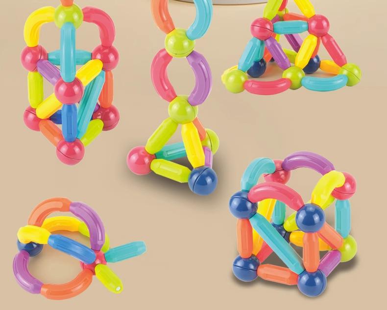 Wan Le Hui Magnetic Sticks: Children's Educational Building Blocks for Early Learning and Development