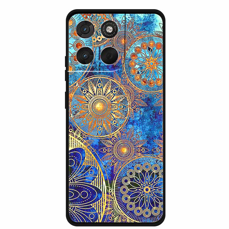 Для Motorola Moto G57 Чехол-аккумулятор Милый Кот ТПУ Чехол для Телефона Мягкий Силиконовый Чехол Для Moto G57Power Чехлы Ударопрочный Coque G 57 Power