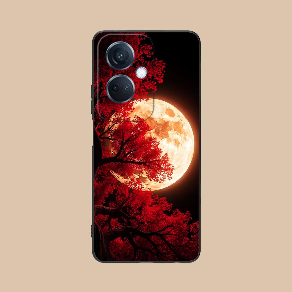 Moon Aesthetic Mobile Phone Case for OPPO Find X9 X8 X7 X6 X5 X3 X2 Plus s Pro Ultra Lite Colorful Printing Cover Pretty Luxury