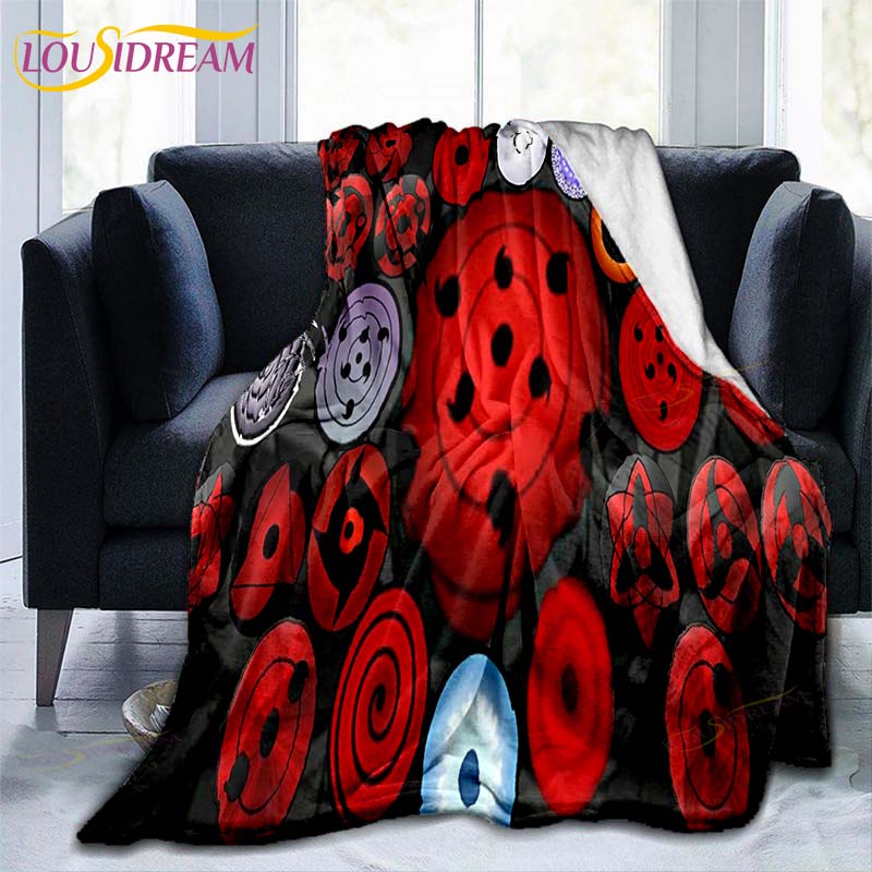 Одеяло с рисунком Наруто, пододеяльник для дивана, дорожное постельное белье, фланелевое одеяло, покрывало