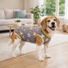 Animal Print Dog Recovery Suit Cotton Dog Sterilization Suit Dog Jumpsuit  Wound Protection