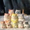 Silicone Stress Relief Toy Cute Cat Pinching Toy Simulation Cat Soft Squeeze Toys  Birthday Gift