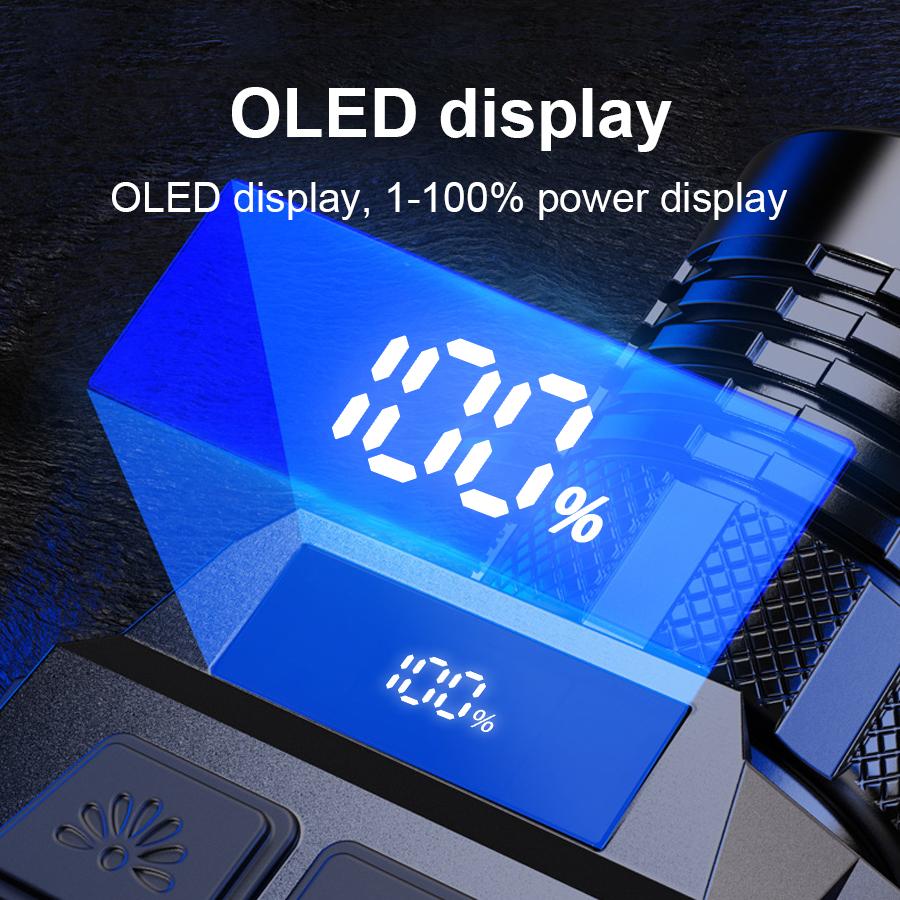 Налобный фонарь с умным датчиком, мощный налобный фонарь 100000LM, масштабируемые фары, регулируемый налобный фонарик, водонепроницаемый налобный фонарь