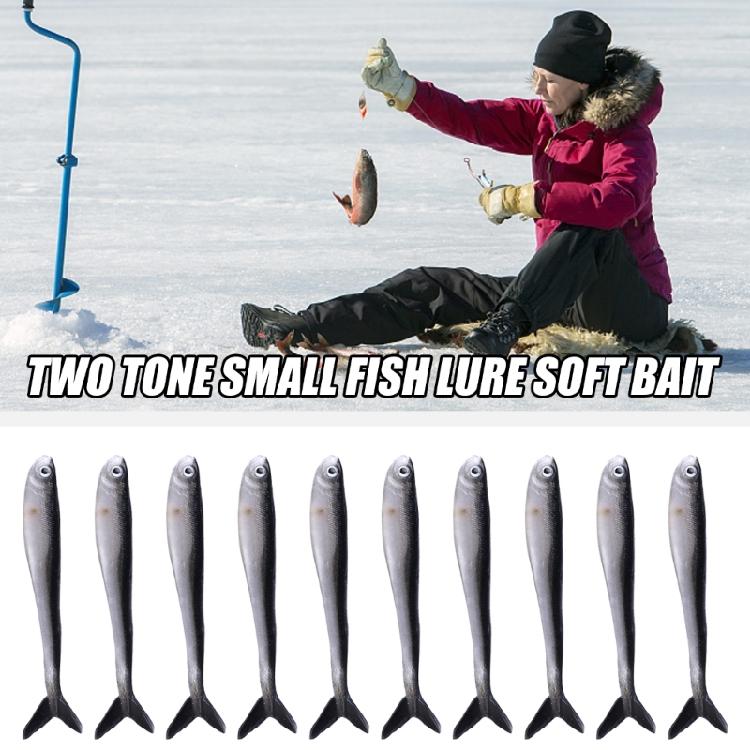 30Pcs Fishing Lures Soft Loach Soft Fish Lures Simulation Loach Soft Baits Soft Swimming Lures Slow Floating Lures Set