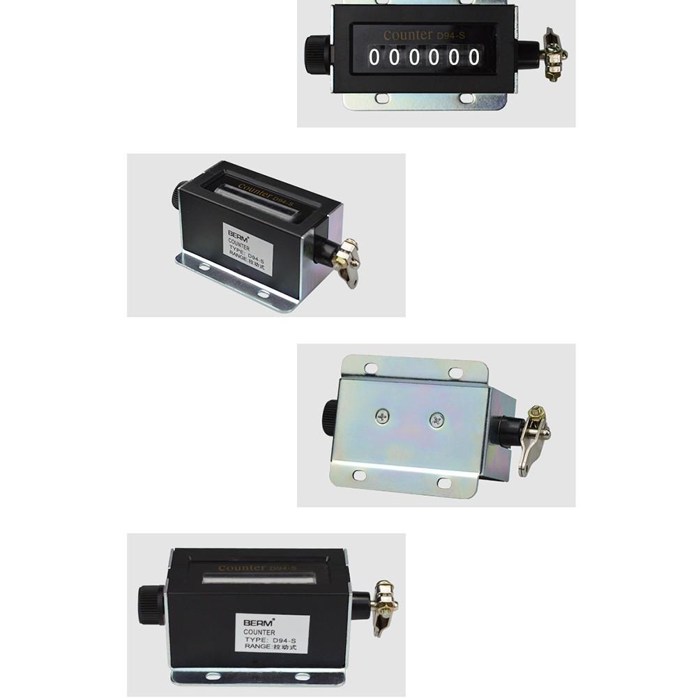 5 Digit Display Manual Hand Tally Counter Resettable Mechanical Clicker