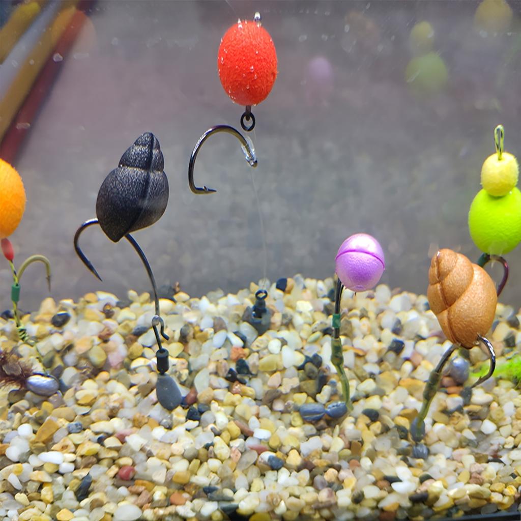 Приманка для рыбы, замаскированная под раковину, с различными ароматами, плавающая имитация приманки для рыбы, имитация плавучести при ловле европейского карпа,