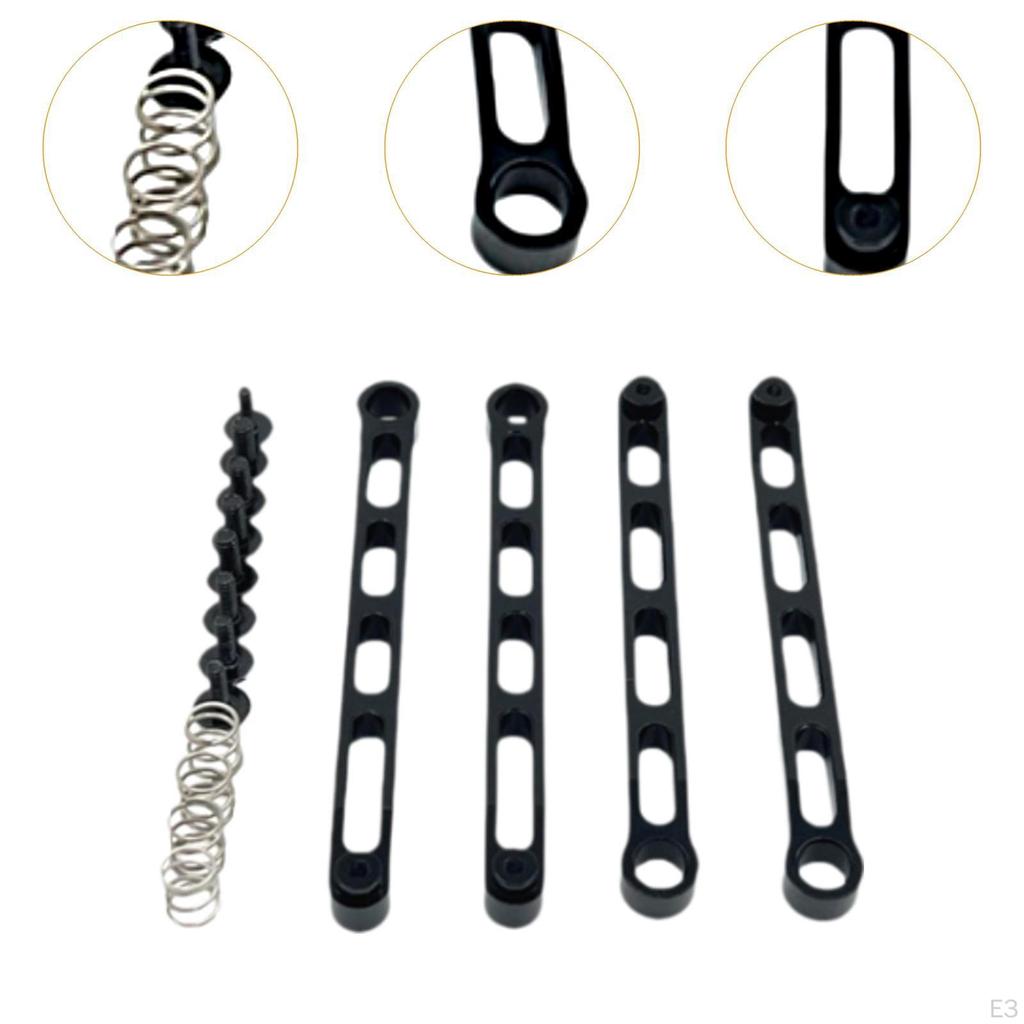 1/12 RC Car Front Axle Pull Rod Set Directly Replace Parts Accessories for MN82 MN82S