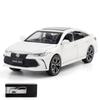 1/24 TOYOTA Avalon игрушечная машинка для детей литая металлическая модель миниатюрная звук свет двери открываются коллекция подарок для детей