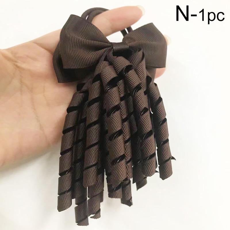 Кольцо для волос для девочек Резинка для волос Болельщица для девочек Повязка на голову с бантом Головной убор Веревка для волос Банты для волос Модные аксессуары для волос