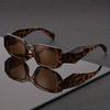 1pcs Stylish Polygon Decor Glasses Multiple Colors, Unisex Retro Party & Photo Props Lightweight & Washable.
