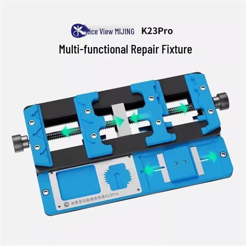 Двухосевая высокотемпературная фиксирующая оснастка Mijing K23Pro для ремонта материнских плат и чипов мобильных телефонов
